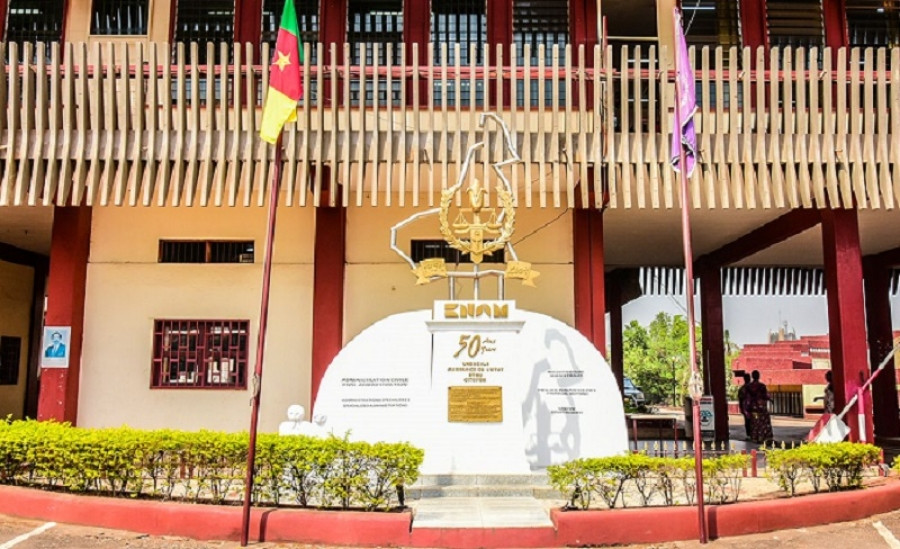 ENAM entrance in Cameroon, venue for the pre-JAIE 2026 training organized by ACCI