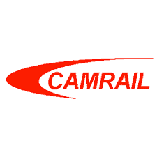 Logo Camrail, opérateur du réseau ferroviaire camerounais, partenaire du CAVIE