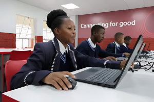 Afrique du Sud : Vodacom et le Ministère de  l&rsquo;Éducation lancent une école digitale de 1,5 M Rands à Komani