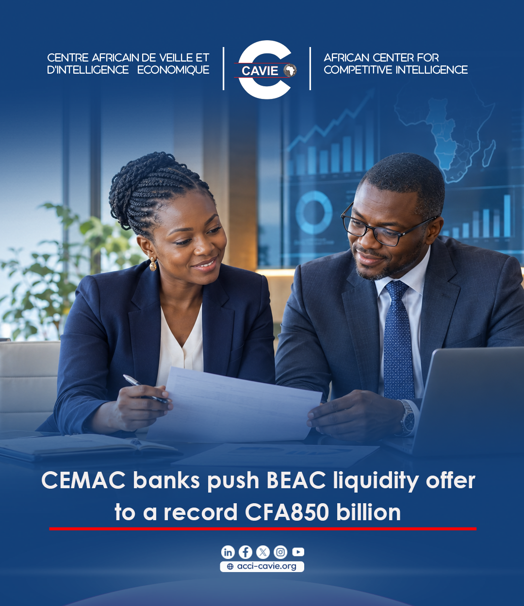Read more about the article CEMAC banks push BEAC liquidity offer to a record CFA850 billion