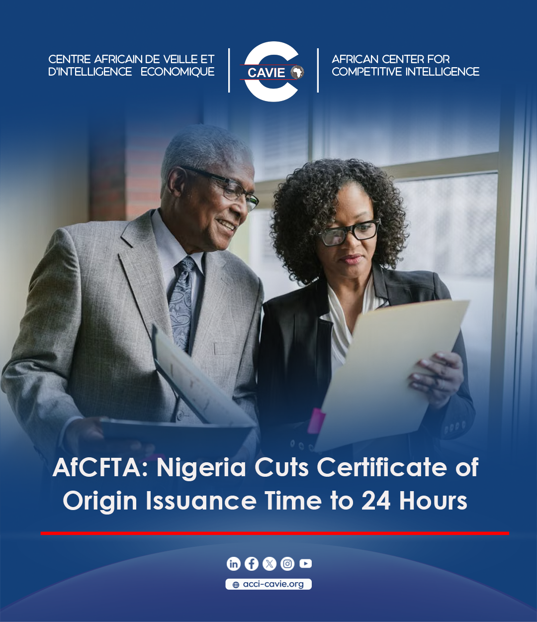 Read more about the article AfCFTA: Nigeria Cuts Certificate of Origin Issuance Time to 24 Hours
