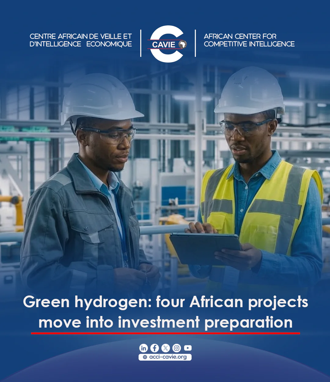 You are currently viewing Green hydrogen: four African projects move into investment preparation